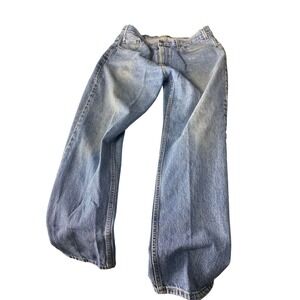 Levi's Signature Regular Fit Jeans Men's 38x32 Blue Denim Cotton